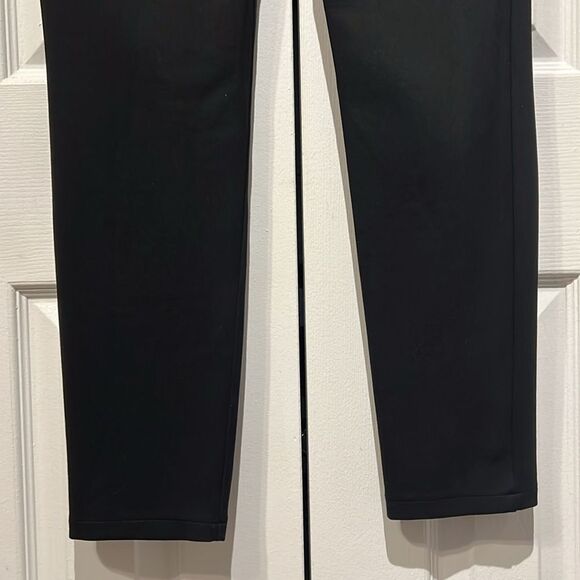 Karl Lagerfeld Black Stretch Straight Leg Pants Size 8 - Picture 7 of 10